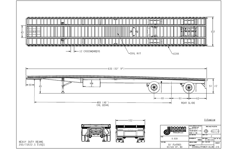 Doonan TITANIUM FLATBED - image 1 of 2