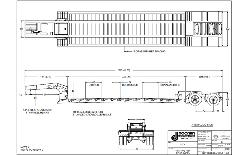 Doonan HYDRAULIC RGN - image 1 of 2