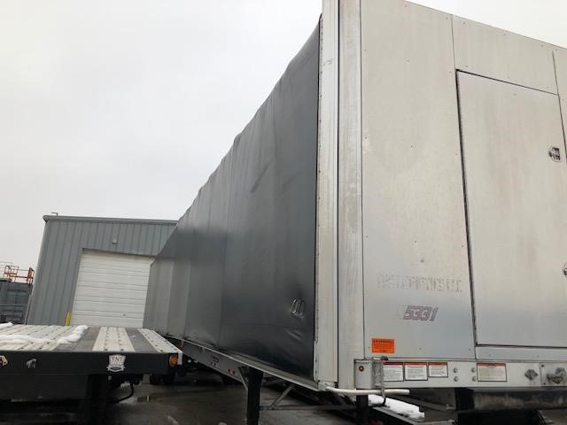 2018 GREAT DANE 53 X 102 ALL ALUMINUM WITH AERO SLIDING TARP! - image 3 of 6