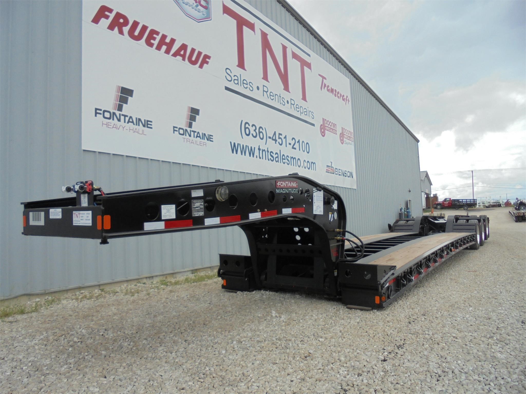 2025 FONTAINE 55 TON HYDRAULIC DETACHABLE RGN TRIDEM - image 3 of 6